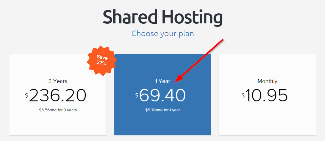 Choose Plan DreamHost Hosting $50 Discount