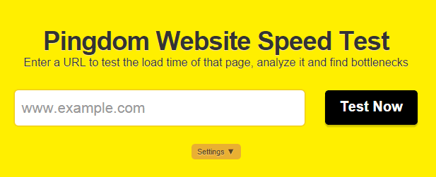 Pingdom Test your Website Speed By Techoize