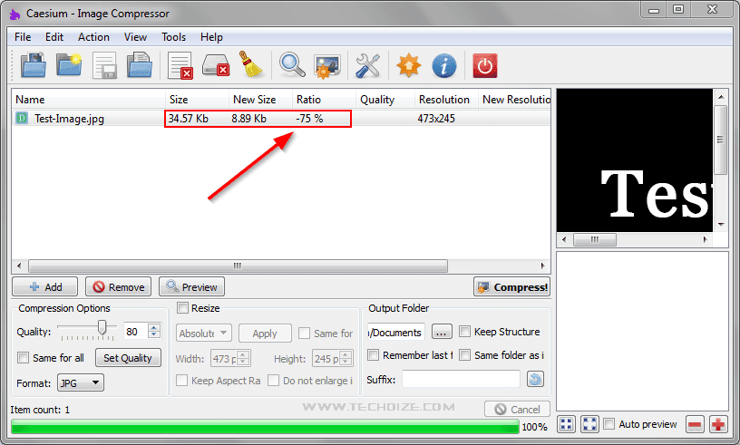 Caesium-Image-Compression-Techoize