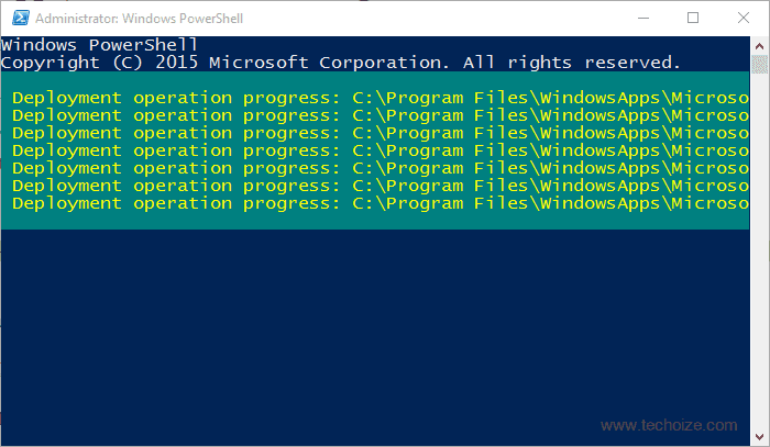 Powershell-App-DeploymentWindows-10-Start-Menu-Fix